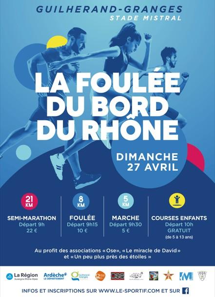 Foulee du bord du rhone 27avril 25