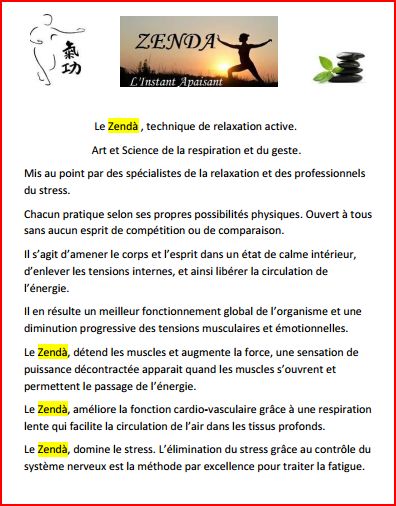 Zenda decriptif